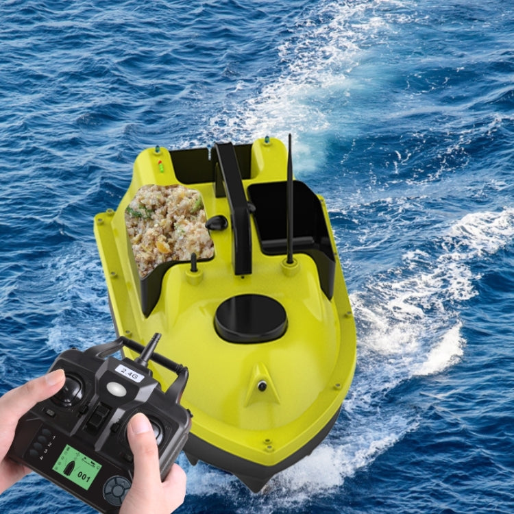 D18B GPS Outdoor Doppi motori Barca da pesca con esca con 3 contenitori per esche, spina americana, D18B GPS (EU Plug), D18B GPS (US Plug)