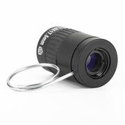 Mini telescopio tascabile in miniatura da 2,5x17,5 mm con fibbia per le dita, 2.5x17.5 Black, 2.5x17.5 Gold