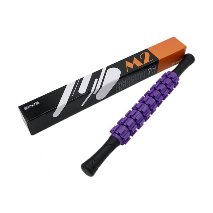 M2 Attrezzo per rilassamento muscolare multifunzionale, bastone per massaggio, asta per rullo fitness, M2 (Purple), M2 (Mint Green), M2 (Blue), M2 (Orange), M2 (Black)