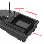 Barca da pesca con esca da pesca D16 Smart RC 2 kg Caricamento 500 M, D16