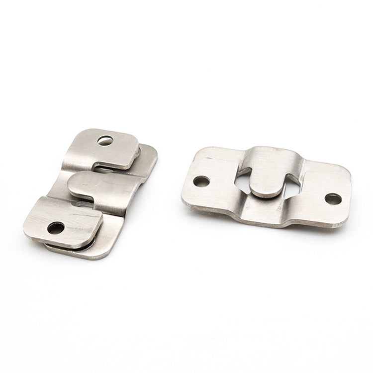 Fissaggio per specchio con codice per appendere cornici in acciaio inossidabile da 30 pezzi, misura: S, S 30 PCS
