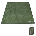 Tappetino da spiaggia per picnic da campeggio all'aperto in tessuto Oxford AOTU AT6220, dimensioni: 220 x 180 cm, 220 x 180cm