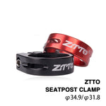 Morsetto reggisella per bici da strada ZTTO MTB Parti di biciclette in lega di alluminio, diametro: 34,9 mm, 34.9mm
