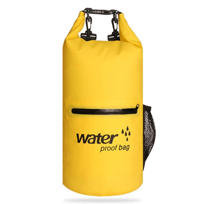 Borsa a tracolla doppia impermeabile impermeabile per esterni Borsa a sacco in PVC a sacco asciutto, capacità: 10 litri, 10L