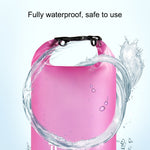 Borsa per barile in PVC con sacco asciutto impermeabile per esterni, capacità: 2 litri, 2L