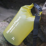 Borsa per barile in PVC con sacco asciutto impermeabile per esterni, capacità: 2 litri, 2L