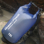 Borsa a spalla singola impermeabile per esterni Borsa a sacco in PVC a sacco asciutto, capacità: 10 litri, 10L