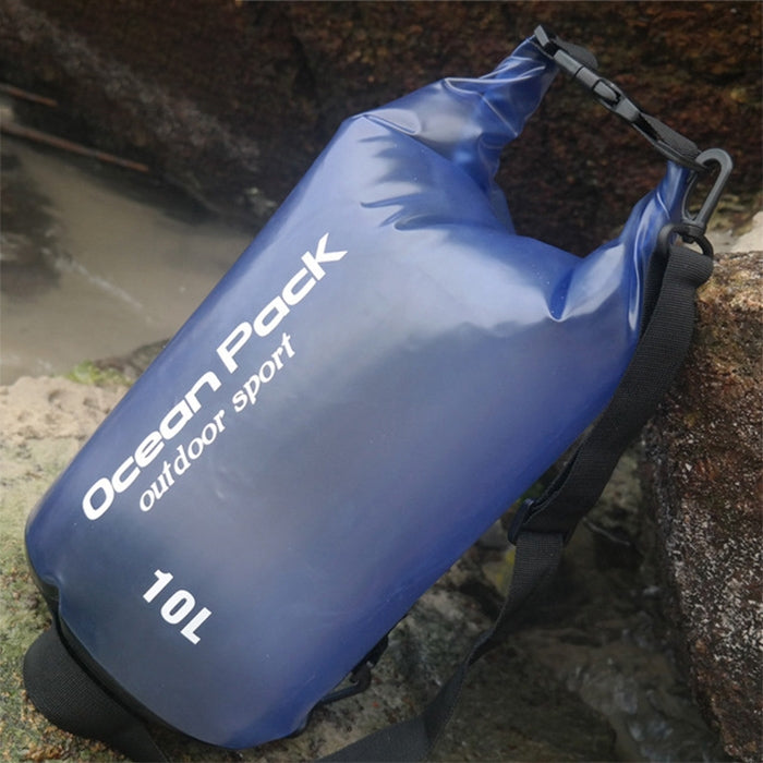 Borsa a spalla singola impermeabile per esterni Borsa a sacco in PVC a sacco asciutto, capacità: 10 litri, 10L