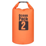 Borsa impermeabile per esterni Borsa a barilotto in PVC con sacco asciutto, capacità: 2 litri, Capacity: 2L (Black), Capacity: 2L (Dark Blue), Capacity: 2L (Orange), Capacity: 2L (Pink), Capacity: 2L (Green), Capacity: 2L (Sky Blue), Capacity: 2L (Yellow)