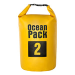 Borsa impermeabile per esterni Borsa a barilotto in PVC con sacco asciutto, capacità: 2 litri, Capacity: 2L (Black), Capacity: 2L (Dark Blue), Capacity: 2L (Orange), Capacity: 2L (Pink), Capacity: 2L (Green), Capacity: 2L (Sky Blue), Capacity: 2L (Yellow)