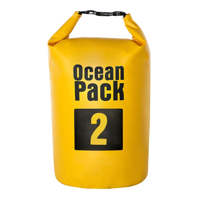 Borsa impermeabile per esterni Borsa a barilotto in PVC con sacco asciutto, capacità: 2 litri, Capacity: 2L (Black), Capacity: 2L (Dark Blue), Capacity: 2L (Orange), Capacity: 2L (Pink), Capacity: 2L (Green), Capacity: 2L (Sky Blue), Capacity: 2L (Yellow)