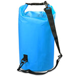 Borsa a tracolla singola impermeabile per esterni Borsa a barile in PVC con sacco asciutto, capacità: 15 litri, Capacity: 15L (Black), Capacity: 15L (Dark Blue), Capacity: 15L (Orange), Capacity: 15L (Pink), Capacity: 15L (Green), Capacity: 15L (Sky Bl...
