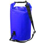 Borsa a tracolla doppia impermeabile per esterni Borsa a botte in PVC con sacco asciutto, capacità: 20 litri, Capacity: 20L (Black), Capacity: 20L (Dark Blue), Capacity: 20L (Orange), Capacity: 20L (Pink), Capacity: 20L (Green), Capacity: 20L (Sky Blue...