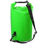 Borsa a tracolla doppia impermeabile per esterni Borsa a botte in PVC con sacco asciutto, capacità: 30 litri, Capacity: 30L (Black), Capacity: 30L (Dark Blue), Capacity: 30L (Orange), Capacity: 30L (Pink), Capacity: 30L (Green), Capacity: 30L (Sky Blue...
