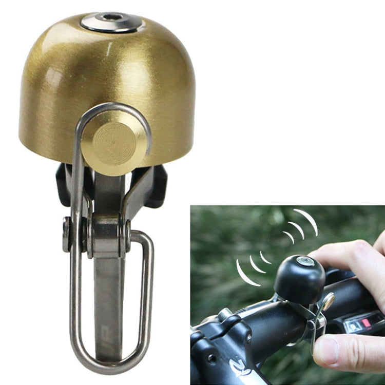 Accessori per ciclismo con campanello in rame retrò per campanello per bicicletta, Bicycle Bell (Silver), Bicycle Bell (Gold), Bicycle Bell (brass), Bicycle Bell (Black)
