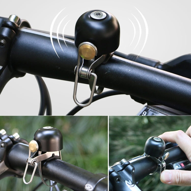 Accessori per ciclismo con campanello in rame retrò per campanello per bicicletta, Bicycle Bell (Silver), Bicycle Bell (Gold), Bicycle Bell (brass), Bicycle Bell (Black)
