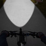 Faro per mountain bike da 5 W Zoom abbagliante Torcia impermeabile Set faro per auto + fanale posteriore (set uno), Set One