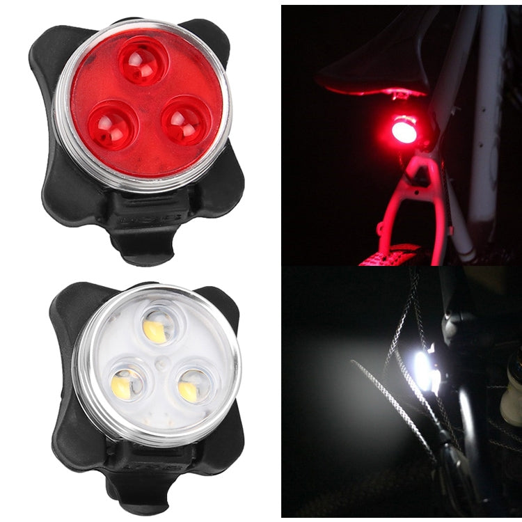 Lampada bicicletta COB 160 lumen ricarica USB impermeabile