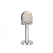 Clip di fissaggio per asta di supporto per bocca di pesce in vetro in acciaio inossidabile 201 con asta da 14x100 mm, specifica: M, M, with 14x100mm Rod