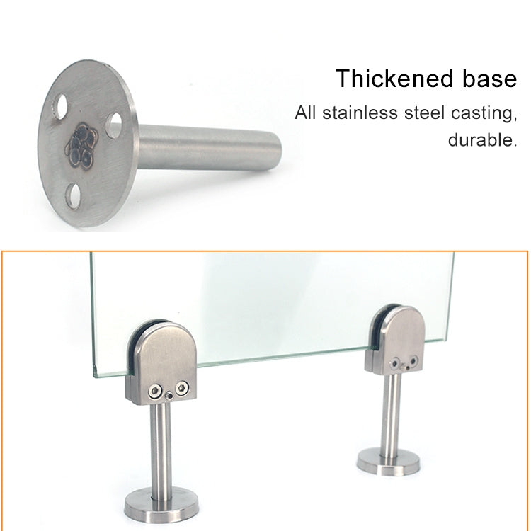 Clip fissaggio bocca di pesce in acciaio inox 304