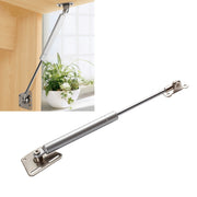 E7 Asta idraulica pneumatica telescopica con tampone per porta a testa in giù in ferro, Iron Head, 10 inch 100N (10kg)