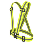 Gilet di sicurezza riflettente per la corsa notturna (verde neon), Night Riding Vest