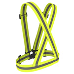 Gilet di sicurezza riflettente per la corsa notturna (verde neon), Night Riding Vest