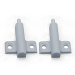 Ammortizzatore anticollisione per porta dell'armadio con buffer posteriore a forma di aereo da 20 pezzi, Back Buffer (Grey), Back Buffer (White)