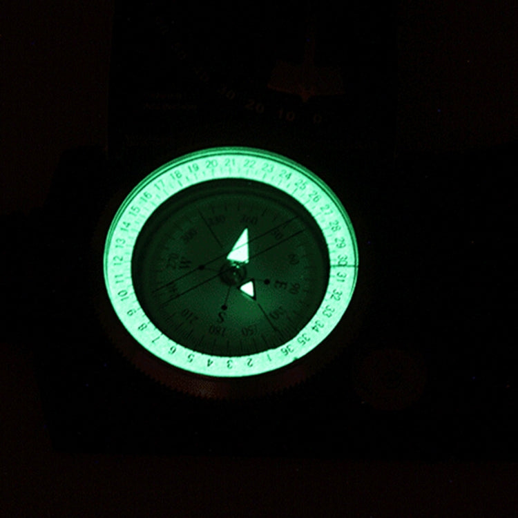 GoldGood K4074 Bussola americana prismatica tascabile da viaggio militare multifunzione per esterni con display luminoso, K4074