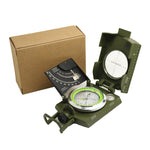 GoldGood K4074 Bussola americana prismatica tascabile da viaggio militare multifunzione per esterni con display luminoso, K4074