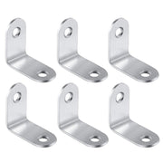 Staffa angolare 90 gradi in acciaio inox 30x30 mm 50 pezzi