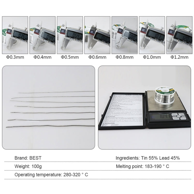 MIGLIOR filo per saldatura da 0,3 mm 100 g, 0.3mm Welding Wire