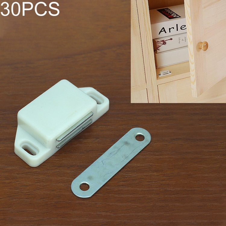 Accessori per la casa, libreria, porta dell'armadio, forte attrazione magnetica, in plastica, 30 pezzi, dimensioni: M, M