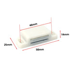 Accessori per la casa, libreria, porta dell'armadio, forte attrazione magnetica, in plastica, 30 pezzi, dimensioni: M, M