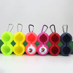 Custodia protettiva per doppia pallina in silicone da golf da 2 pezzi, 2PCS Sleeve Dark Blue, 2PCS Sleeve Green, 2PCS Sleeve Red, 2PCS Sleeve Rose Red, 2PCS Sleeve Yellow, 2PCS Sleeve Black, 2PCS Sleeve Bright Yellow, 2PCS Sleeve Pink