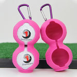 Custodia protettiva per doppia pallina in silicone da golf da 2 pezzi, 2PCS Sleeve Dark Blue, 2PCS Sleeve Green, 2PCS Sleeve Red, 2PCS Sleeve Rose Red, 2PCS Sleeve Yellow, 2PCS Sleeve Black, 2PCS Sleeve Bright Yellow, 2PCS Sleeve Pink