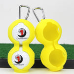 Custodia protettiva per doppia pallina in silicone da golf da 2 pezzi, 2PCS Sleeve Dark Blue, 2PCS Sleeve Green, 2PCS Sleeve Red, 2PCS Sleeve Rose Red, 2PCS Sleeve Yellow, 2PCS Sleeve Black, 2PCS Sleeve Bright Yellow, 2PCS Sleeve Pink
