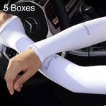 5 scatole di maniche in seta di ghiaccio nuovo stile, maniche lunghe con protezione UV fresca e fresca, stile ordinario, Ordinary Style