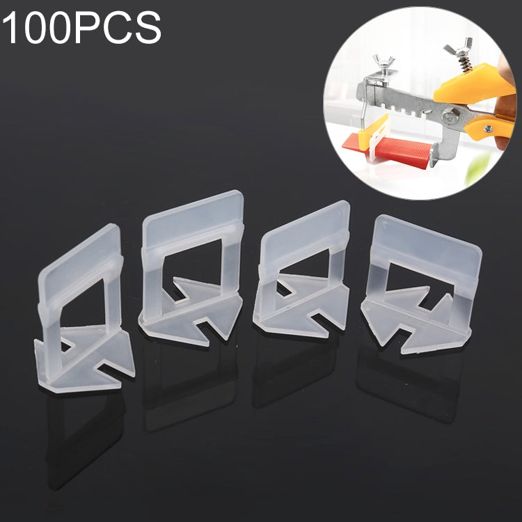 Kit clip livellamento piastrelle 1,5 mm 100 pezzi