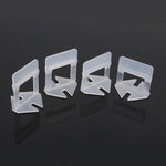 Kit di clip per sistema di livellamento per piastrelle da 100 pezzi da 2,5 mm Kit distanziatore per piastrelle per pavimento a parete Strumento di localizzazione per pavimentazione OG6480, 2.5mm