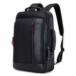 Bopai 751-006641 Zaino per laptop traspirante, moda business, grande capacità con interfaccia USB esterna, dimensioni: 30 x 15 x 44 cm, 751-006641