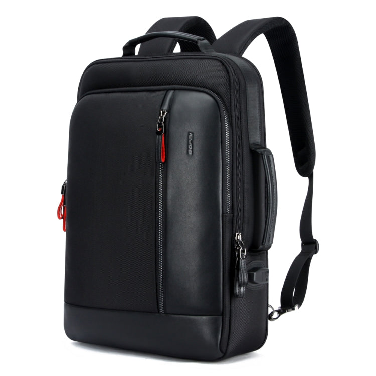 Bopai 751-006641 Zaino per laptop traspirante, moda business, grande capacità con interfaccia USB esterna, dimensioni: 30 x 15 x 44 cm, 751-006641