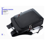 Bopai 751-006641 Zaino per laptop traspirante, moda business, grande capacità con interfaccia USB esterna, dimensioni: 30 x 15 x 44 cm, 751-006641