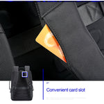 Bopai 751-006641 Zaino per laptop traspirante, moda business, grande capacità con interfaccia USB esterna, dimensioni: 30 x 15 x 44 cm, 751-006641