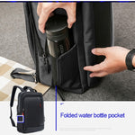 Bopai 751-006641 Zaino per laptop traspirante, moda business, grande capacità con interfaccia USB esterna, dimensioni: 30 x 15 x 44 cm, 751-006641