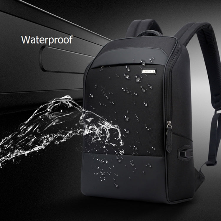 Bopai 751-006881 Borsa a tracolla doppia impermeabile antifurto da lavoro di grande capacità, con porta di ricarica USB, dimensioni: 30x14x44 cm, 751-006881