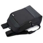 Bopai 751-006881 Borsa a tracolla doppia impermeabile antifurto da lavoro di grande capacità, con porta di ricarica USB, dimensioni: 30x14x44 cm, 751-006881