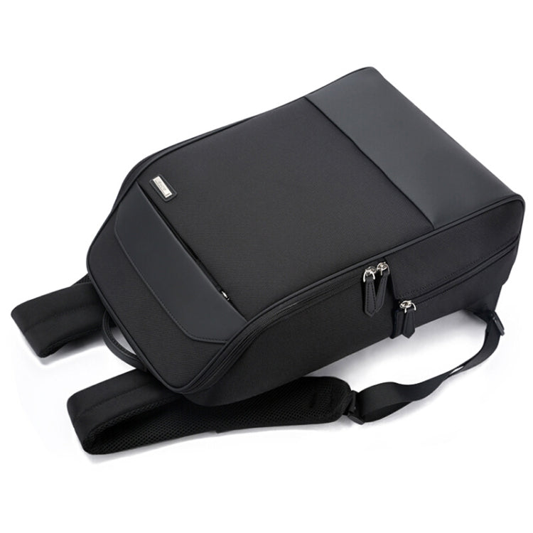 Bopai 751-006881 Borsa a tracolla doppia impermeabile antifurto da lavoro di grande capacità, con porta di ricarica USB, dimensioni: 30x14x44 cm, 751-006881