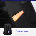 Bopai 751-006881 Borsa a tracolla doppia impermeabile antifurto da lavoro di grande capacità, con porta di ricarica USB, dimensioni: 30x14x44 cm, 751-006881