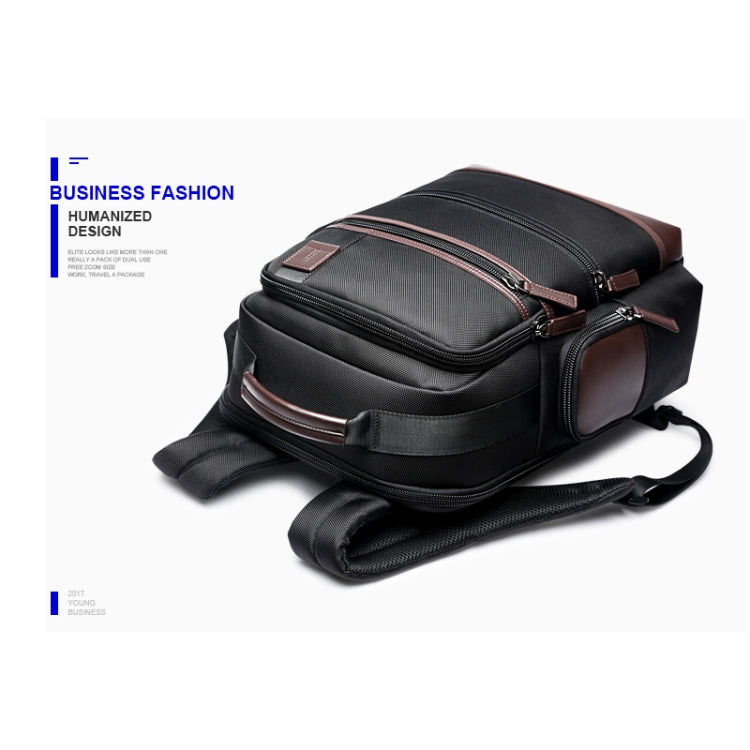 Bopai 751-007291 Borsa a tracolla doppia impermeabile antifurto da lavoro di grande capacità, con porta di ricarica USB, dimensioni: 34x19x43,5 cm, 751-007291